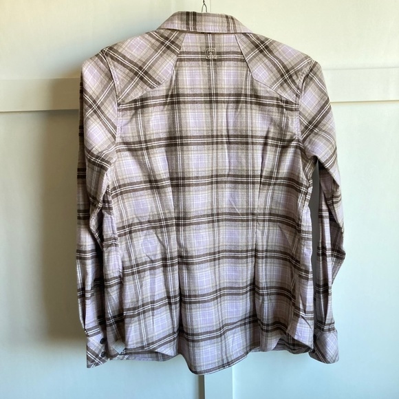 NWT 5.11 Tactical Women's Polyester Wisteria Plaid HERA Flannel Shirt Sz Small - Picture 2 of 8
